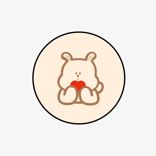 [모딘톡] 러블리 모딩곰 (2color)